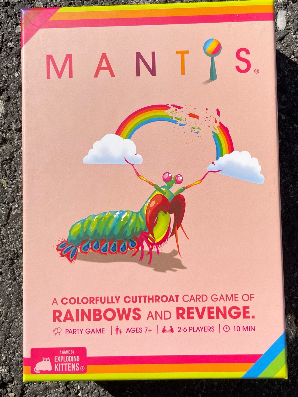 MANTIS Kids Card Game by Exploding Kittens